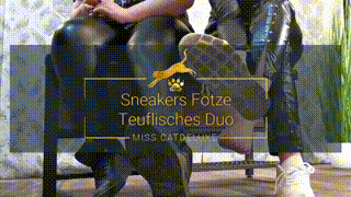 Sneakers Fotze Teuflisches Duo