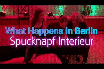 What Happens In Berlin - Spucknapf Interieur