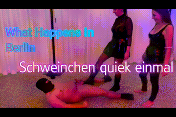 What Happens In Berlin - Piggy Squeals For Us (German)